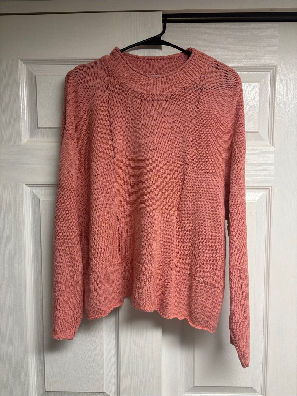 NWT Free People Beach 100% Cotton Pink Sweater Size XS